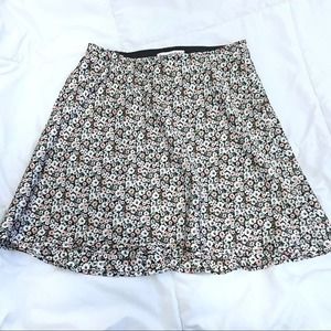 Abercrombie & Fitch Floral Silky Mini Skirt Size XS